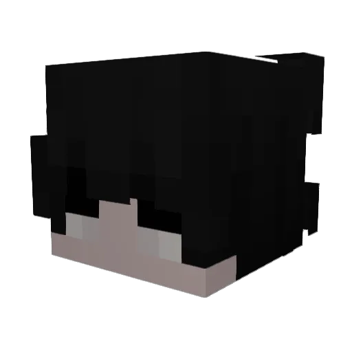 montagur Minecraft avatar head, 3D render