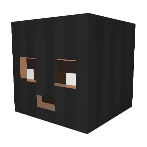 monxs_ Minecraft avatar head, 3D render