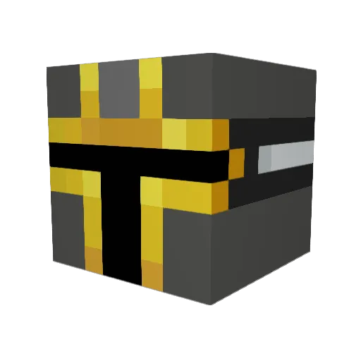 moo_moosheep Minecraft avatar head, 3D render