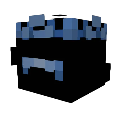 Minecraft-Avatar von moodlow: Kopf als 3D-Render