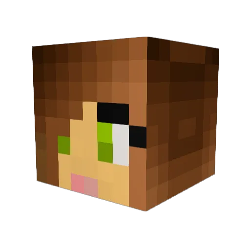 moofasa661 Minecraft avatar head, 3D render