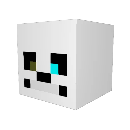 moohyun523 Minecraft avatar head, 3D render