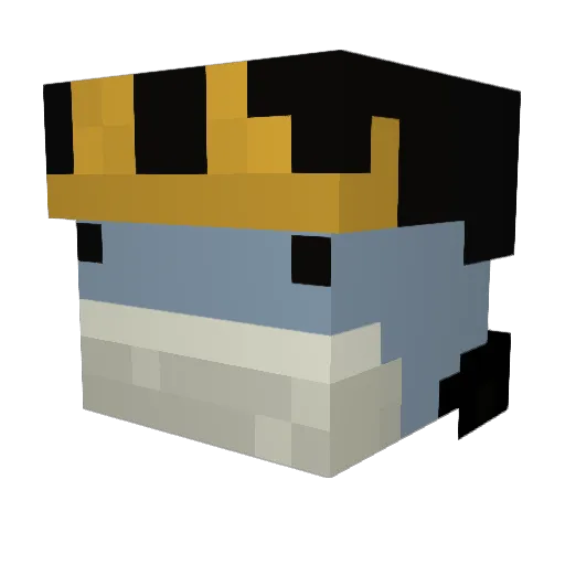 moomoo001 Minecraft avatar head, 3D render
