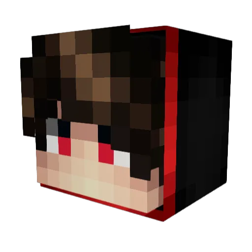 moon_king78 Minecraft avatar head, 3D render