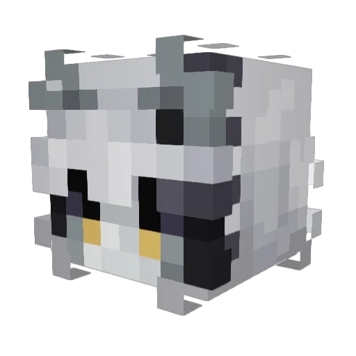 moonbeamcigars Minecraft avatar head, 3D render