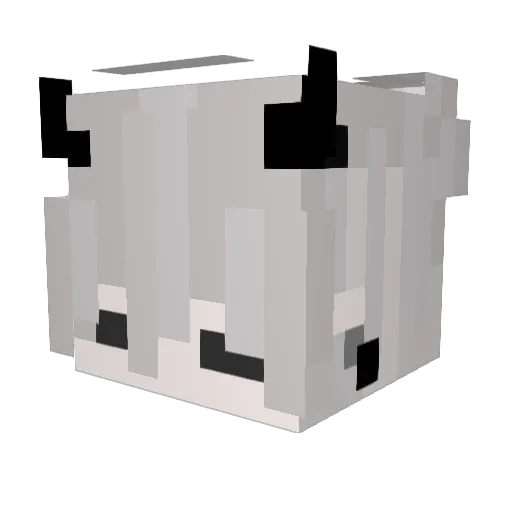 moonbind Minecraft avatar head, 3D render