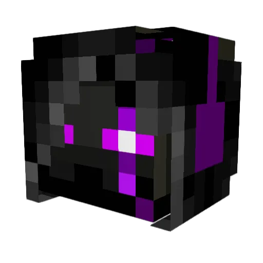 moonblood01 Minecraft avatar head, 3D render
