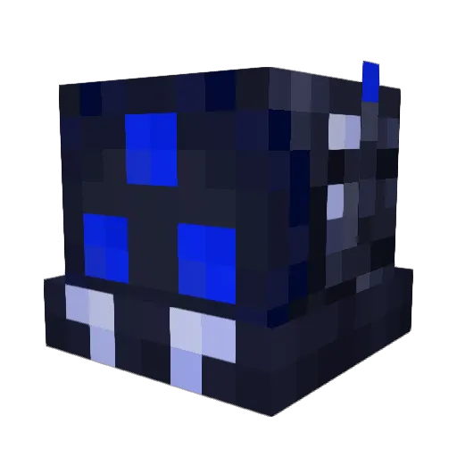 moonchild_N Minecraft avatar head, 3D render