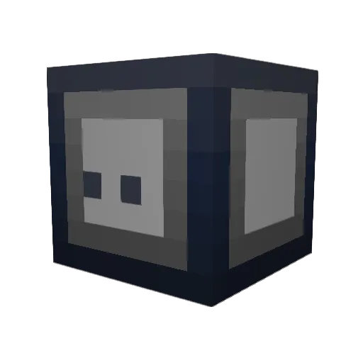 moondesu1020 Minecraft avatar head, 3D render