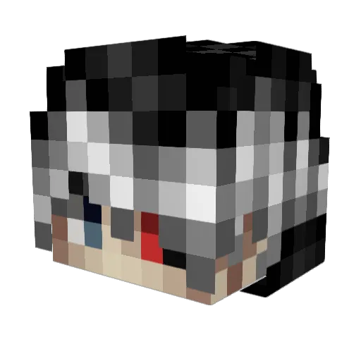 moondoggy88 Minecraft avatar head, 3D render