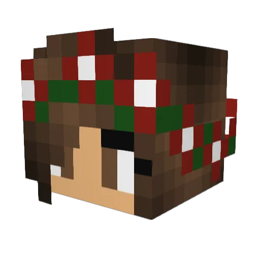moonhaven13 Minecraft avatar head, 3D render