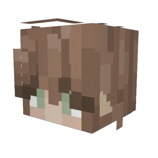 moonie001 Minecraft avatar head, 3D render