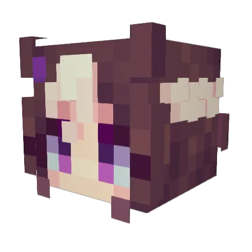 moonjumpin48 Minecraft avatar head, 3D render