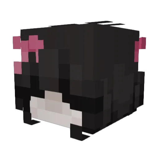 moonlast Minecraft avatar head, 3D render