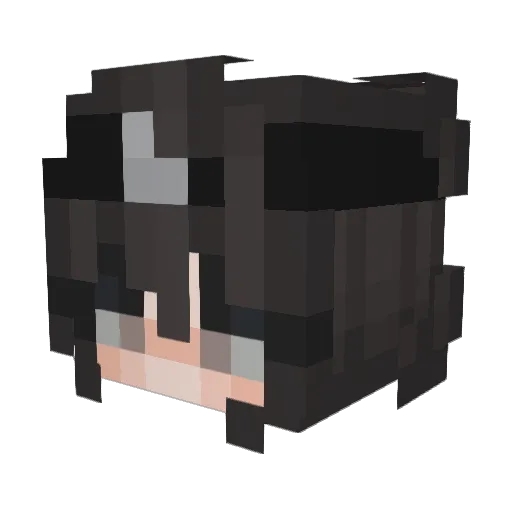 moonlight_ava91 Minecraft avatar head, 3D render