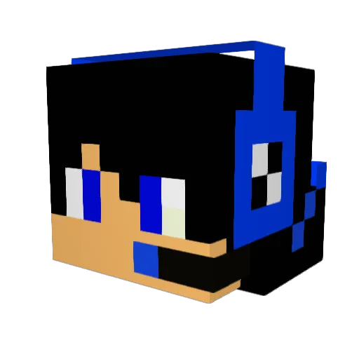 moonminer0815 Minecraft avatar head, 3D render