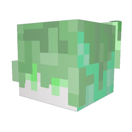 moonocy Minecraft avatar head, 3D render