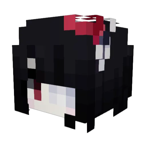 moonshine______ Minecraft avatar head, 3D render