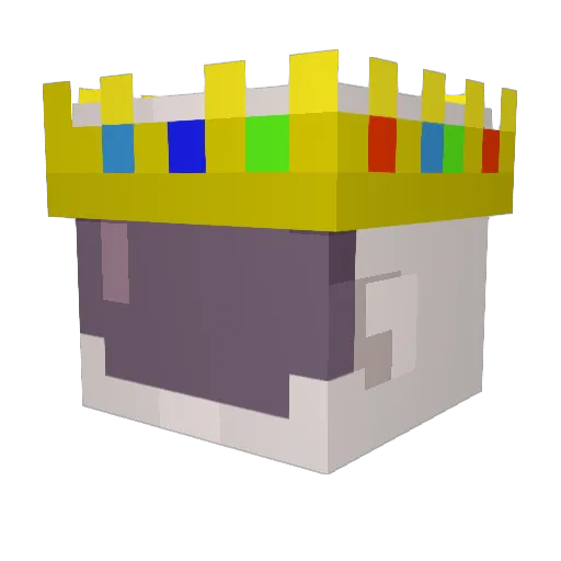 moonwalker2006 Minecraft avatar head, 3D render