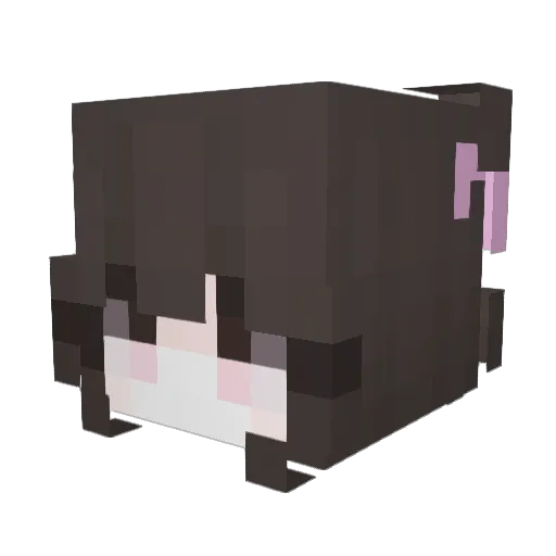 moonyfp Minecraft avatar head, 3D render