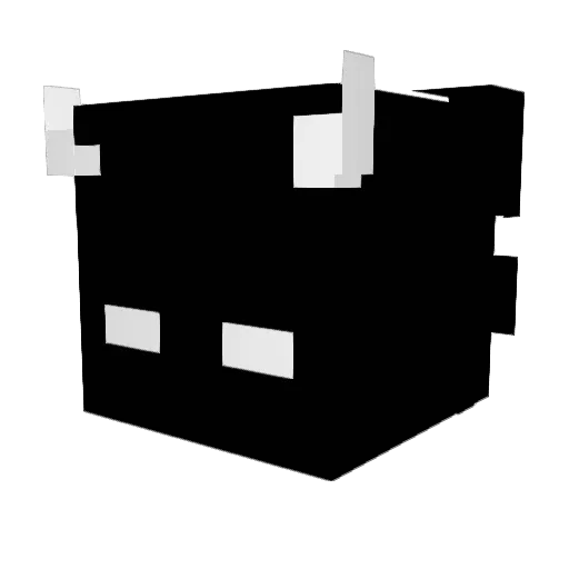 mooonball Minecraft avatar head, 3D render