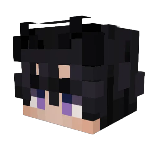 mooshii69 Minecraft avatar head, 3D render