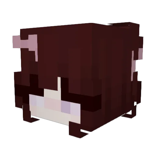 mooshrum06 Minecraft avatar head, 3D render