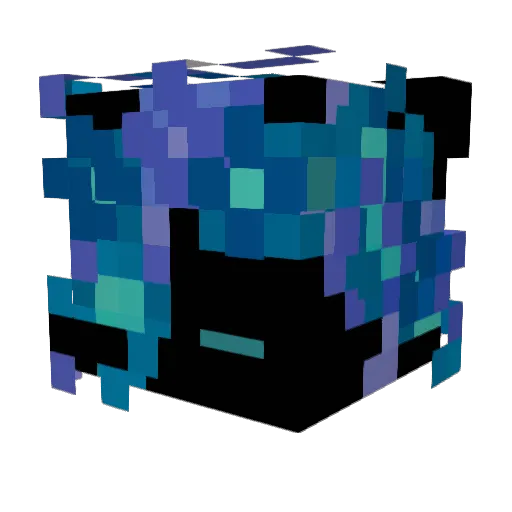 moozl Minecraft avatar head, 3D render