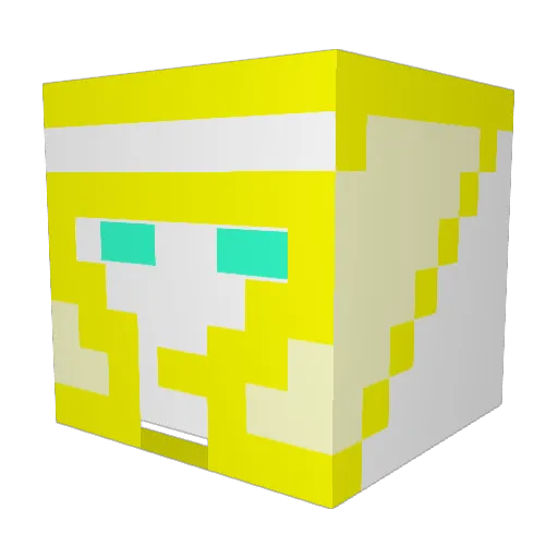 moparracerx Minecraft avatar head, 3D render