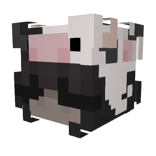 moqnlightx_ Minecraft avatar head, 3D render