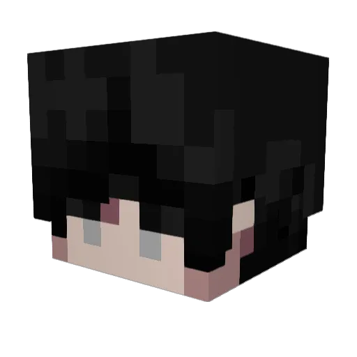 morda389 Minecraft avatar head, 3D render