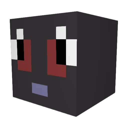 morebeer1 Minecraft avatar head, 3D render