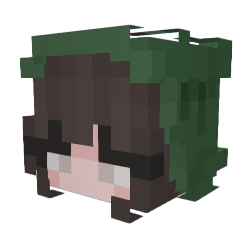 moree2004 Minecraft avatar head, 3D render