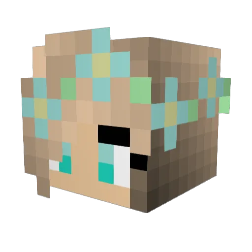 morgan0505 Minecraft avatar head, 3D render