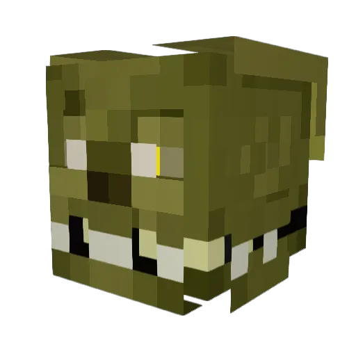 morgan14081 Minecraft avatar head, 3D render