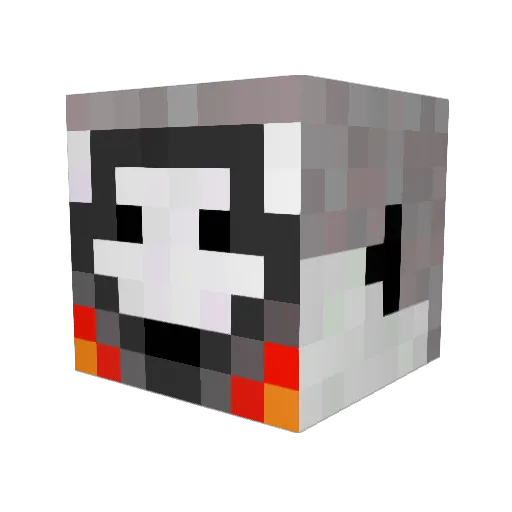 morgan19 Minecraft avatar head, 3D render