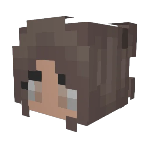 morgann79 Minecraft avatar head, 3D render