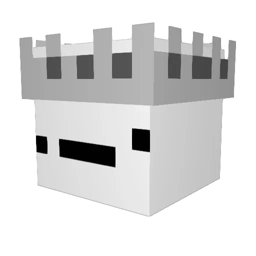 mori3s Minecraft avatar head, 3D render