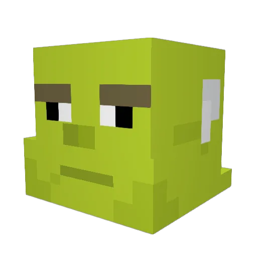 moritzko42 Minecraft avatar head, 3D render