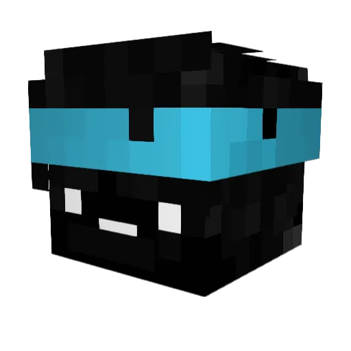 moritzko Minecraft avatar head, 3D render