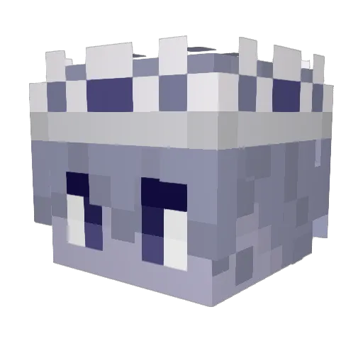 morphinzombie Minecraft avatar head, 3D render