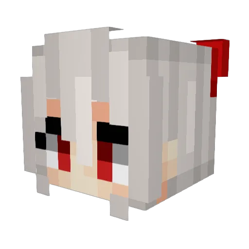 morrinDuane Minecraft avatar head, 3D render