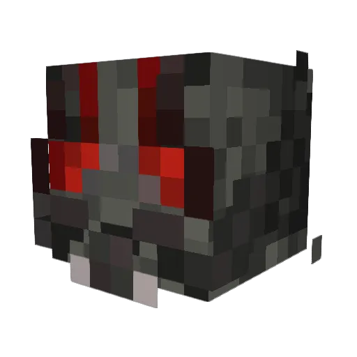 mortalman1085 Minecraft avatar head, 3D render