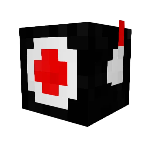 morten333 Minecraft avatar head, 3D render