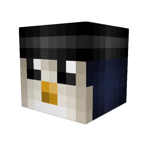 mosa6220 Minecraft avatar head, 3D render