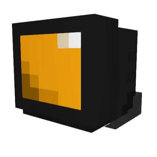 moskazi Minecraft avatar head, 3D render