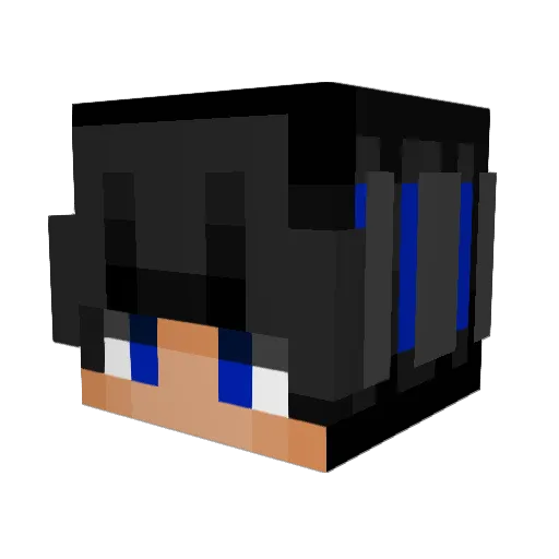 mosley822 Minecraft avatar head, 3D render