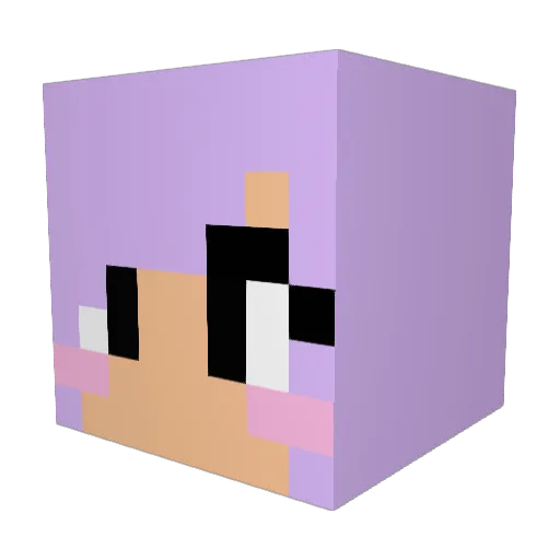 mossmountain Minecraft avatar head, 3D render