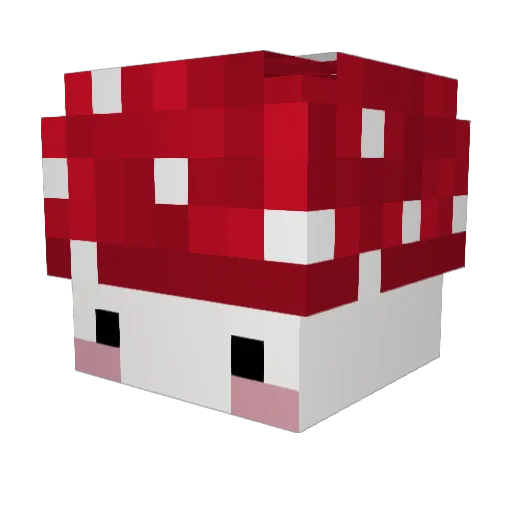 mossvnln Minecraft avatar head, 3D render