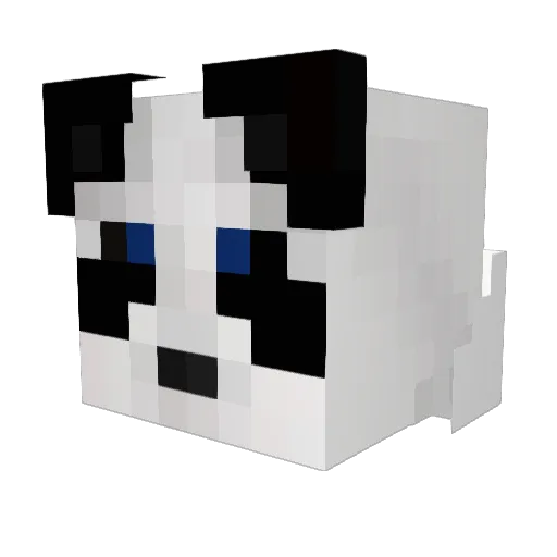 most78 Minecraft avatar head, 3D render